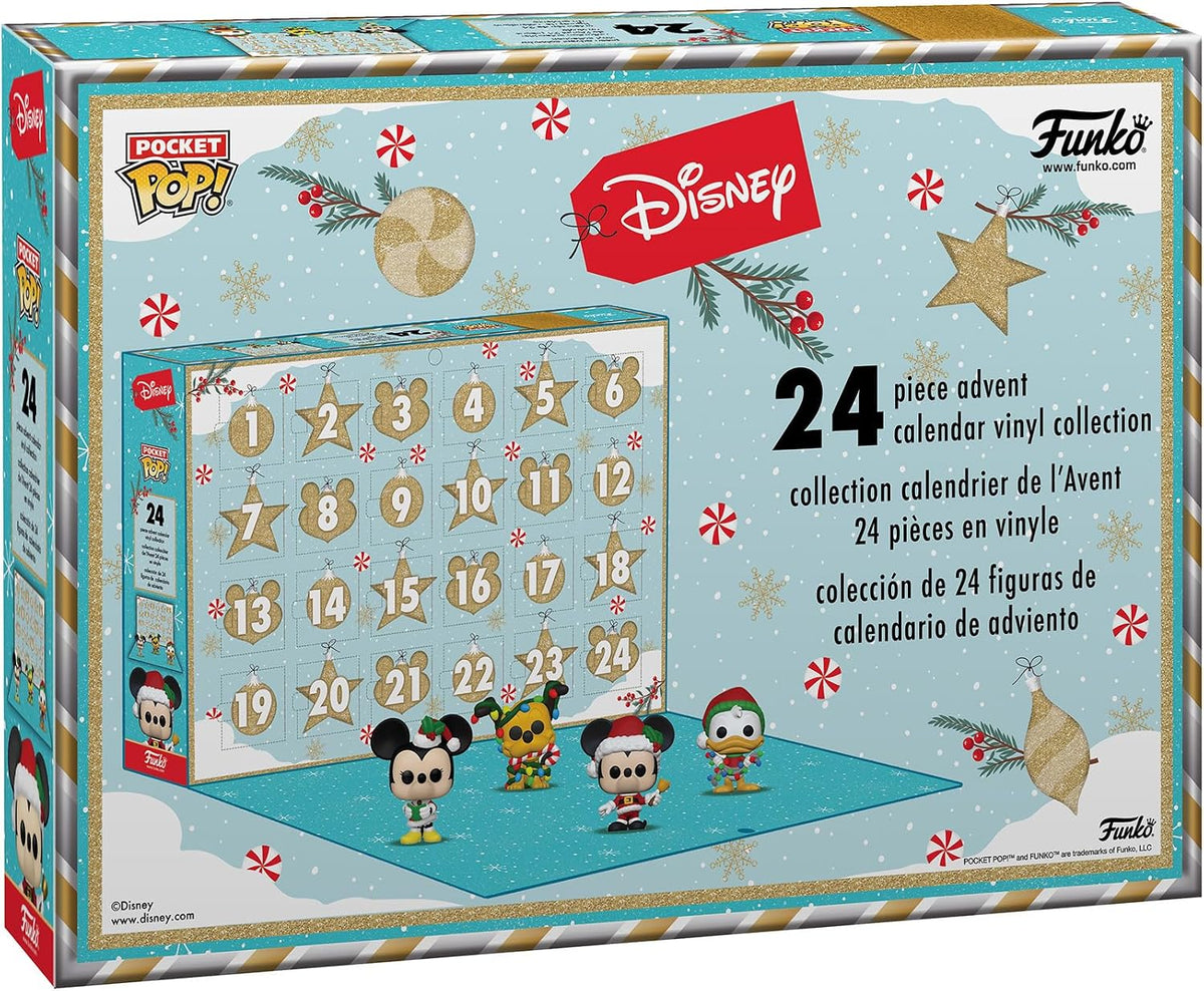 Calendrier de l'Avent Funko Pocket Pop! Classic Disney 2022 (Mickey)