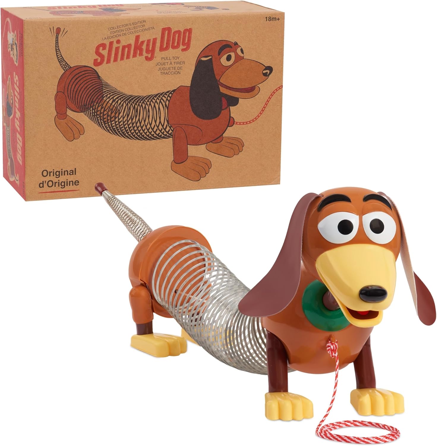 Slinky Dog rétro — l'original à ressort (collector)