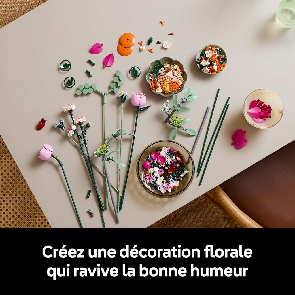 LEGO Botanicals Le Joli Bouquet de Fleurs Roses 10342 Lego