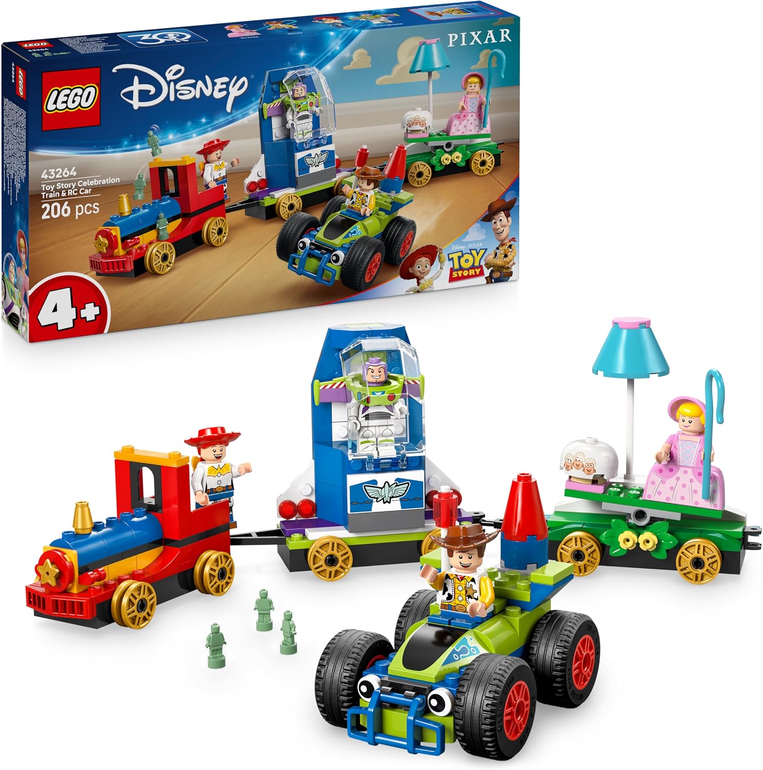 LEGO Disney Pixar Toy Story — Le Train en Fête et Voiture RC