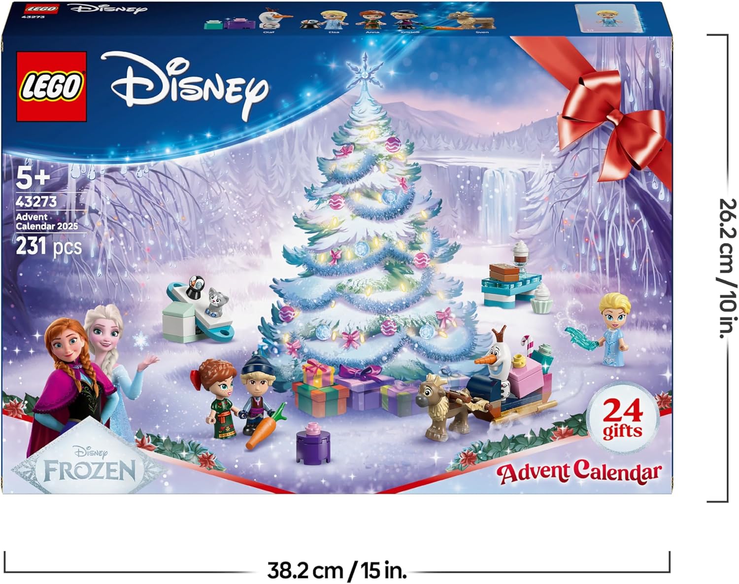 Calendrier de l’Avent LEGO Disney La Reine des Neiges 2025
