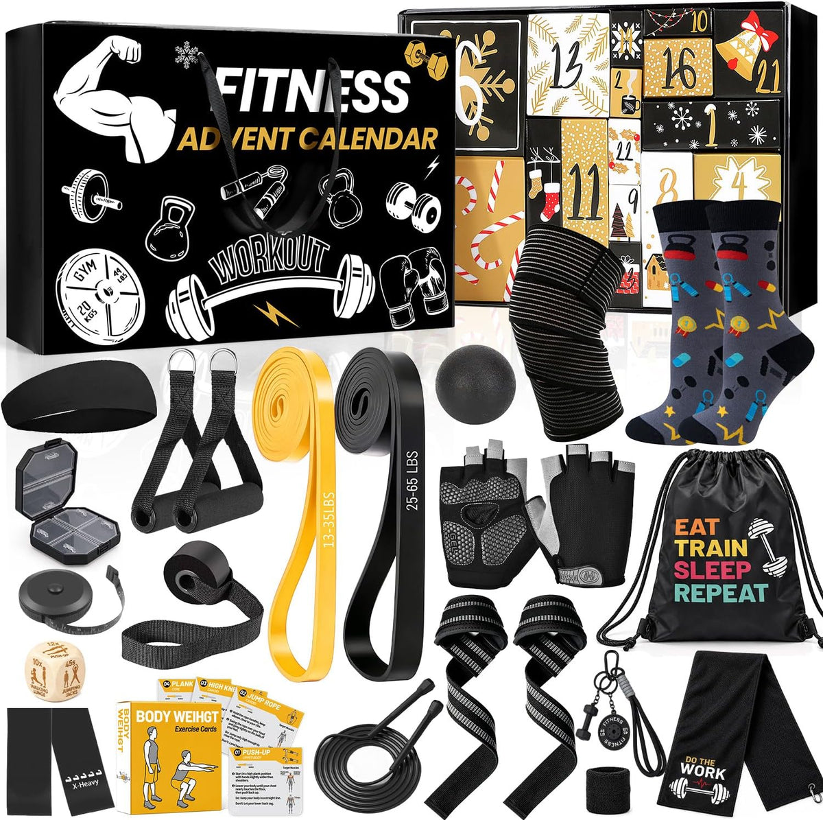 Calendrier de l'Avent fitness iZoeL