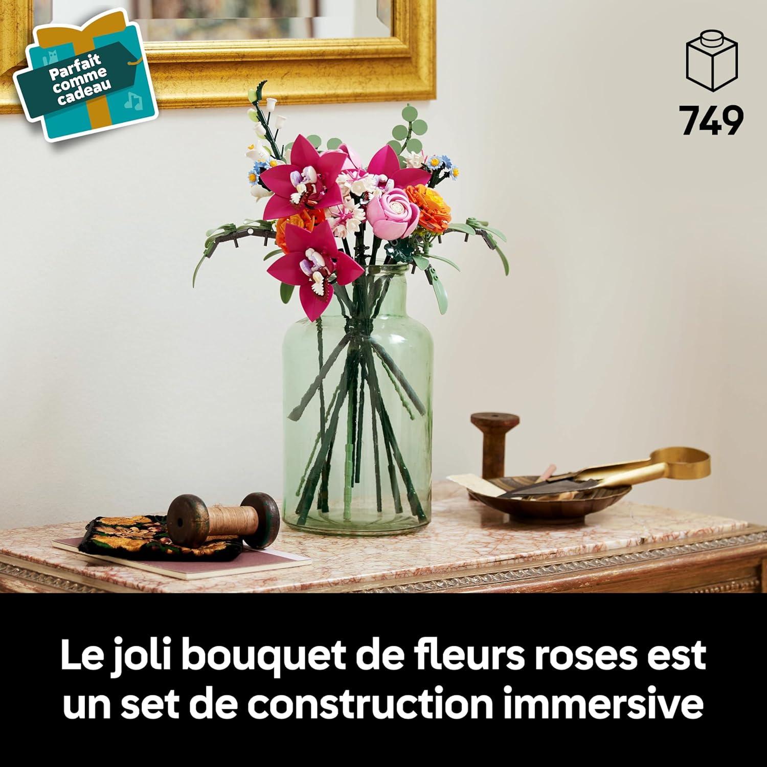 LEGO Botanicals Le Joli Bouquet de Fleurs Roses 10342 Lego