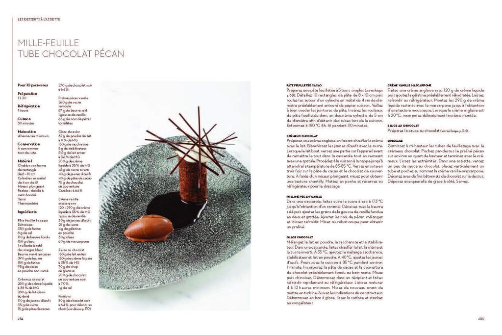 Livre Chocolat : Recettes et techniques d’une École d’excellence