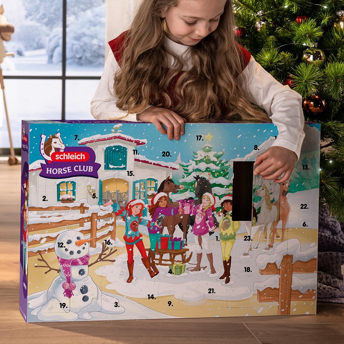 Calendrier de l'Avent schleich Horse Club Balade en traîneau 99179