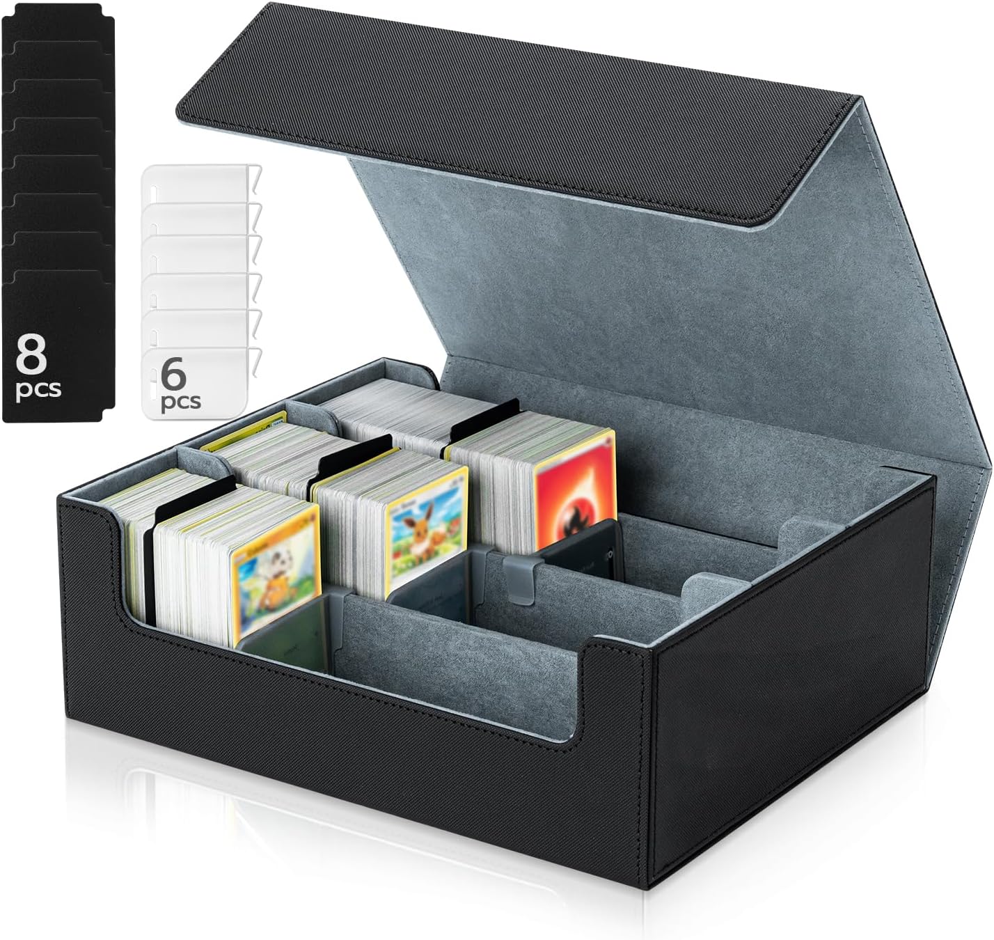 Boîte de rangement cartes (Tolesum, grande capacité)