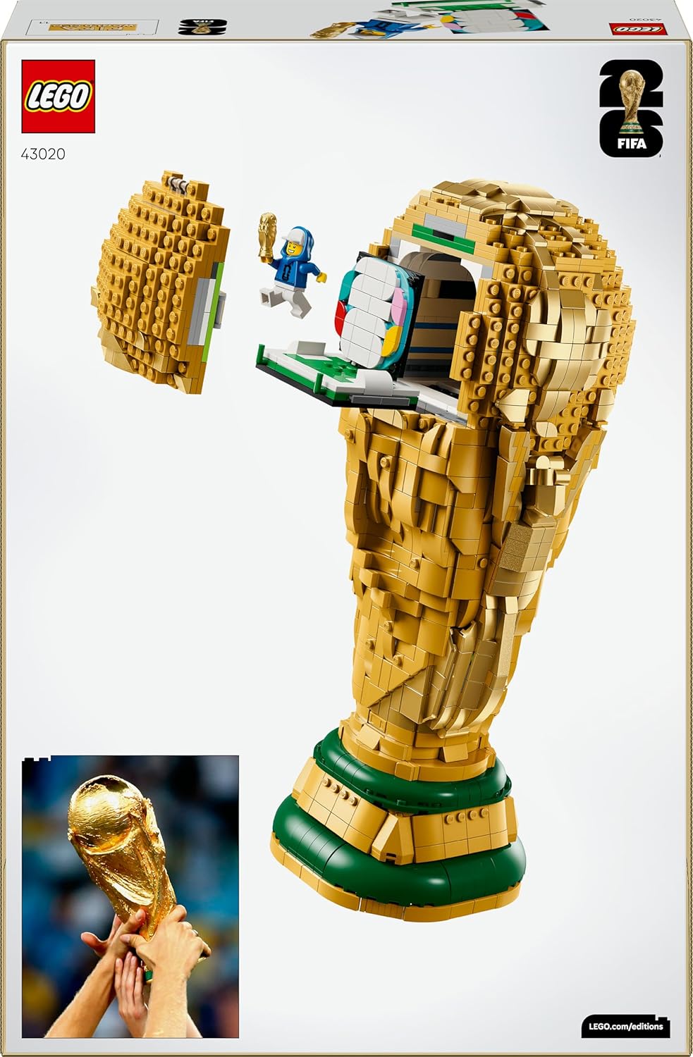 LEGO Editions Trophée officiel de la Coupe du monde de la FIFA