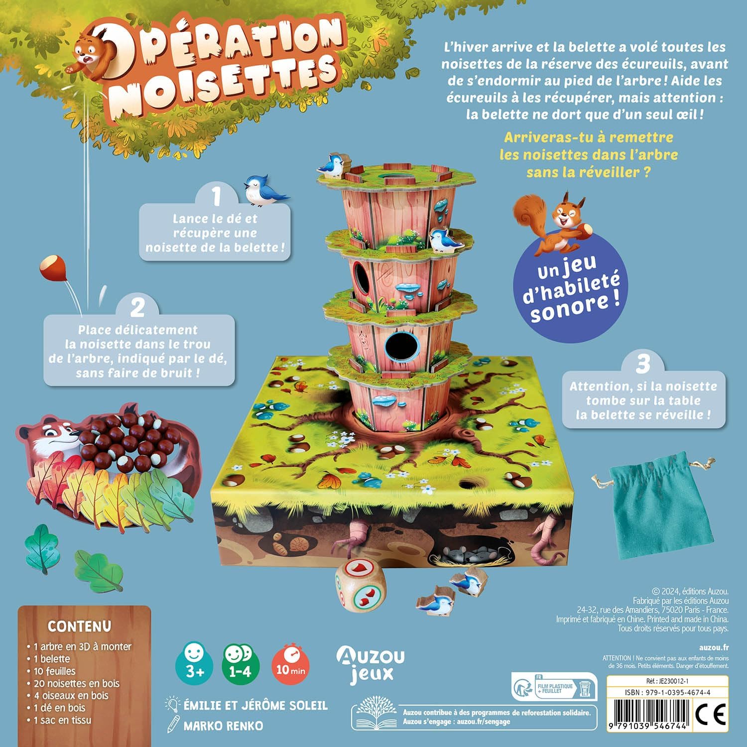 Opération Noisettes : Le jeu familial primé As d'Or 2025