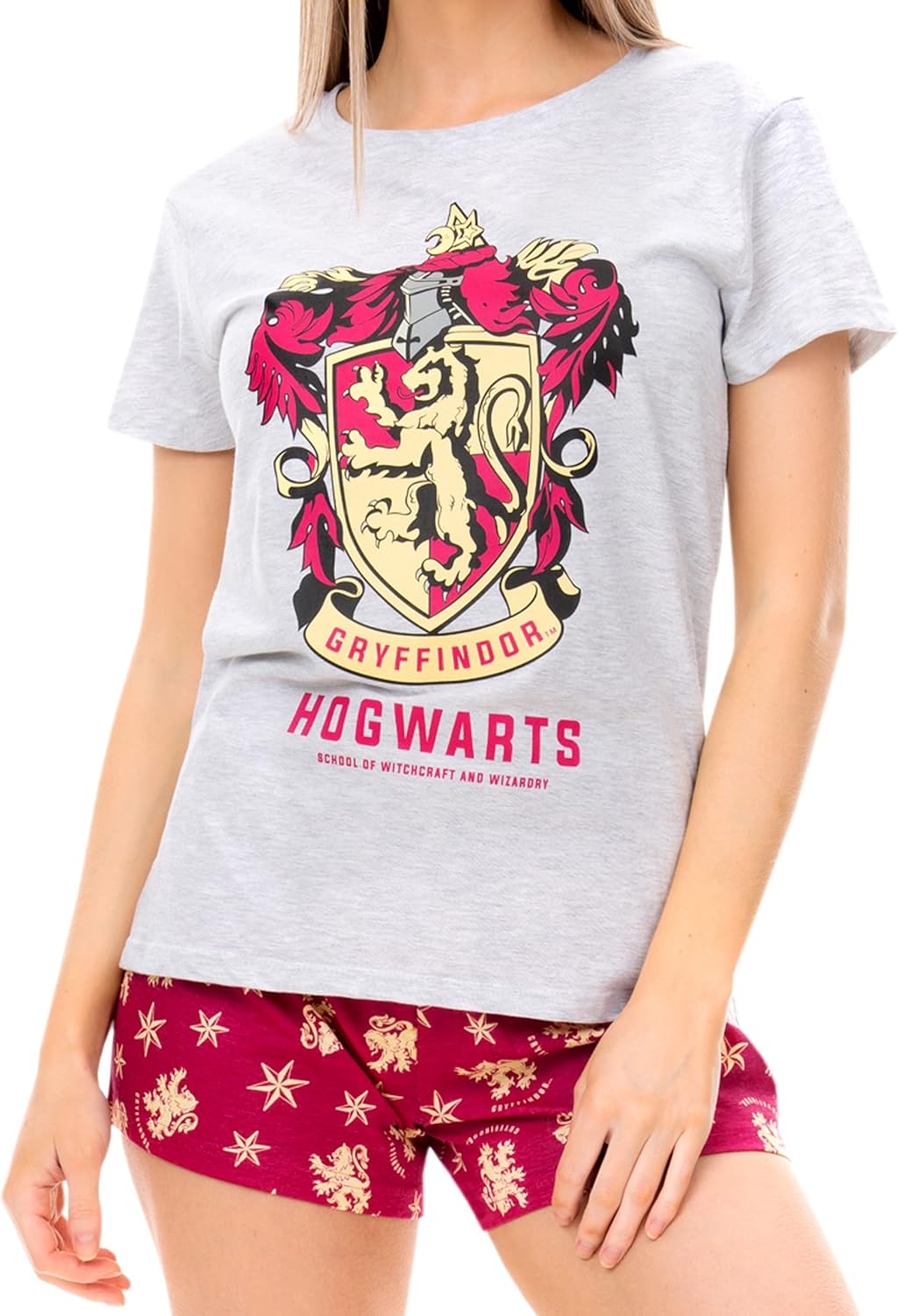 Pyjama femme coton Poudlard