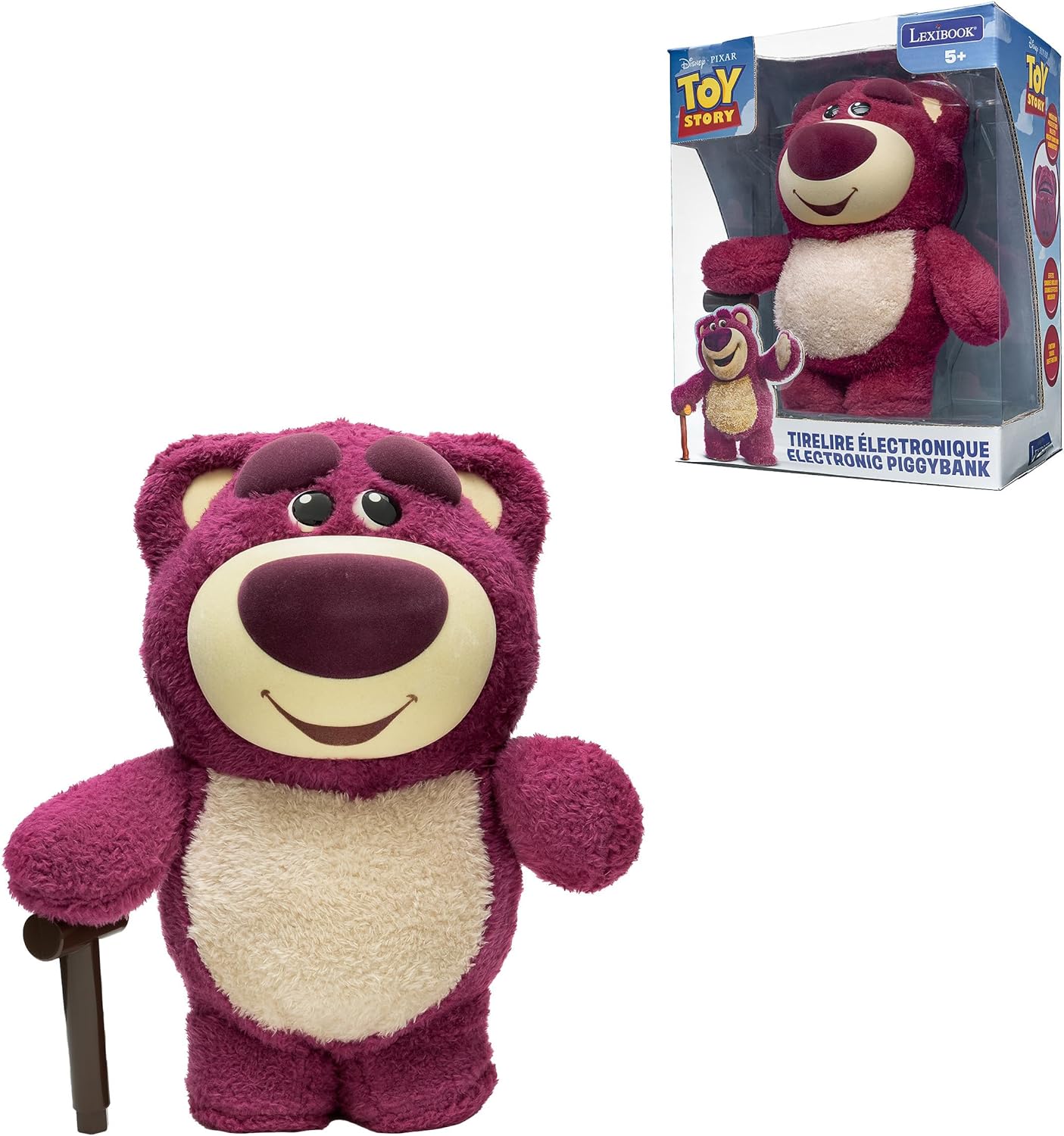 Lexibook — tirelire électronique Lotso (Toy Story)