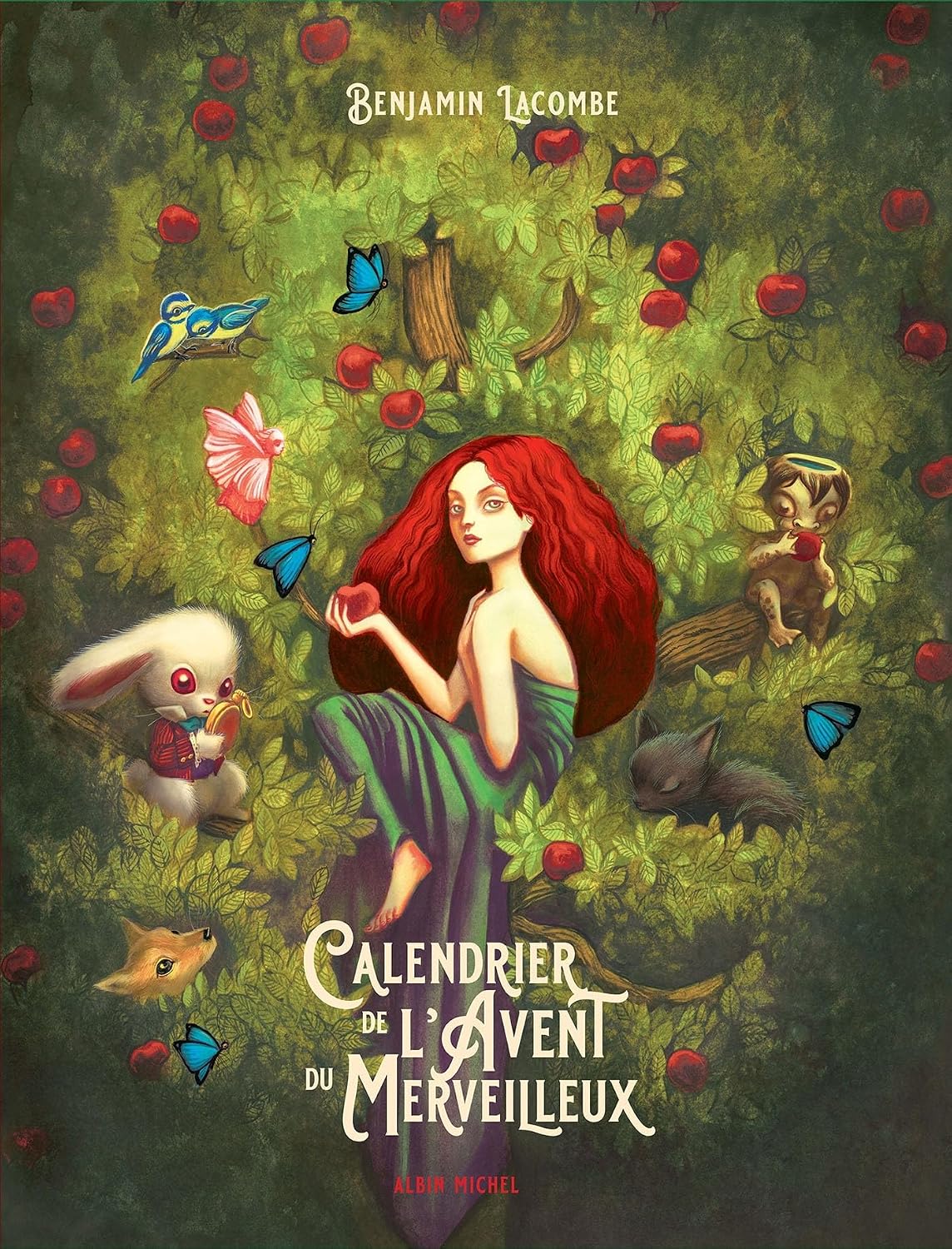 Calendrier de l'Avent du merveilleux Benjamin Lacombe 2026 - couverture