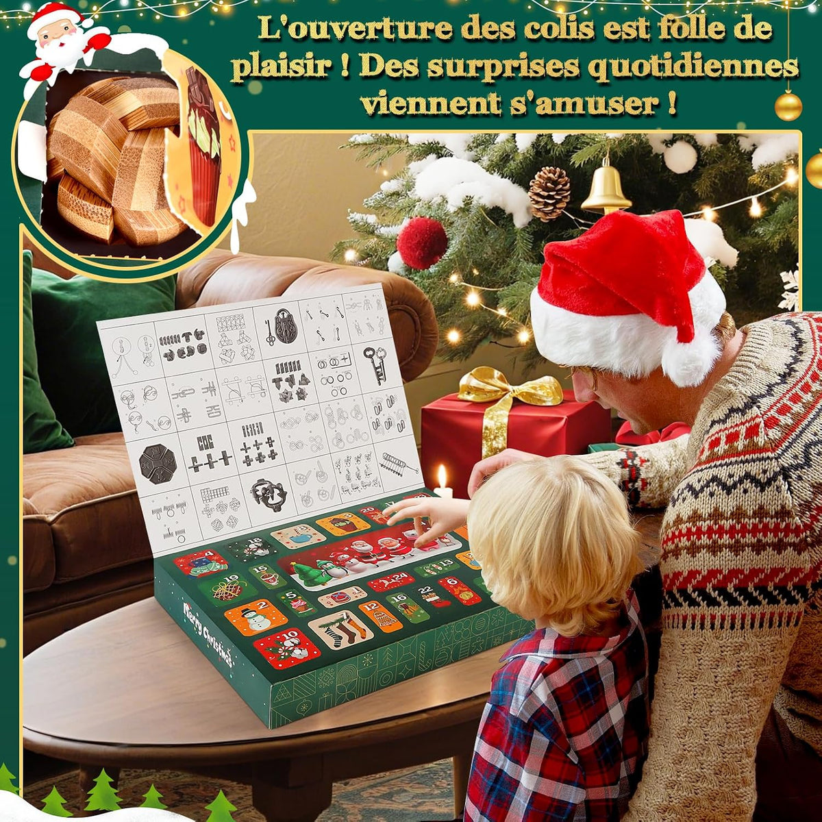 Calendrier de l'Avent FORMIZON – l'ouverture des cases