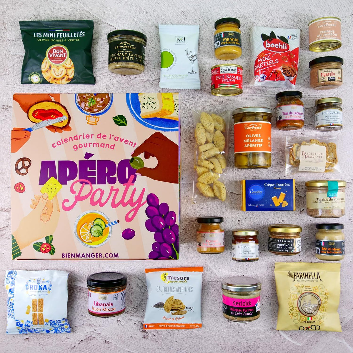 Calendrier de l'Avent Apéro Party BienManger