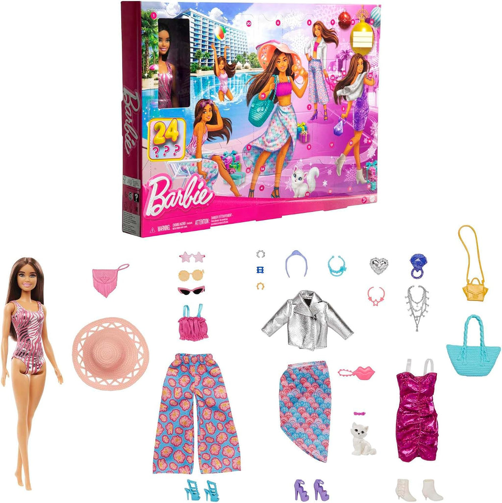 Calendrier de l'Avent Barbie spécial mode HKB09