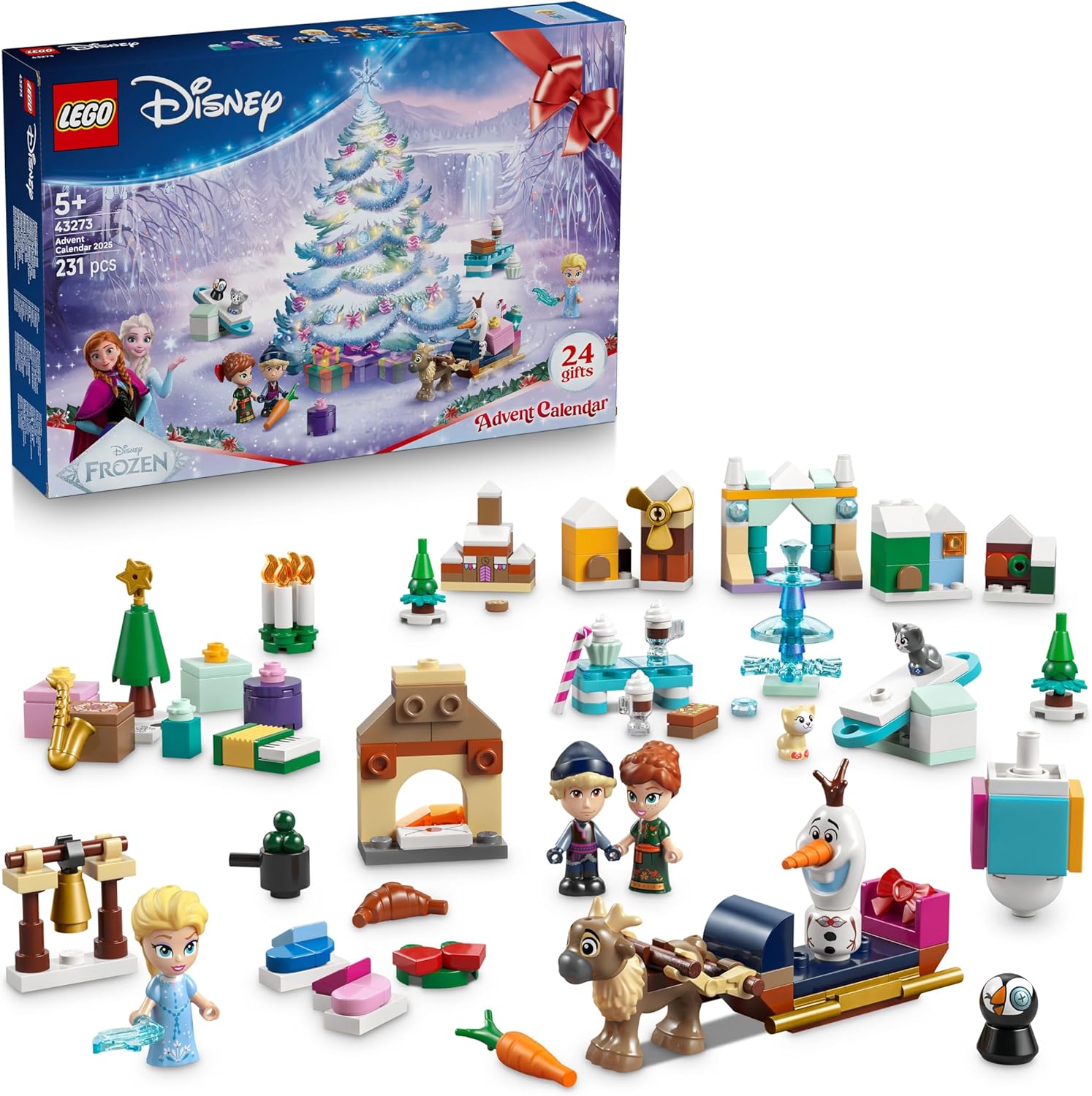Calendrier de l’Avent LEGO Disney La Reine des Neiges 2025