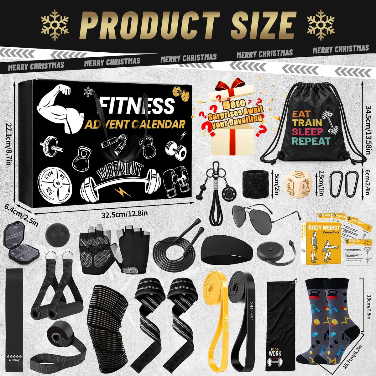 Calendrier de l'Avent fitness iZoeL