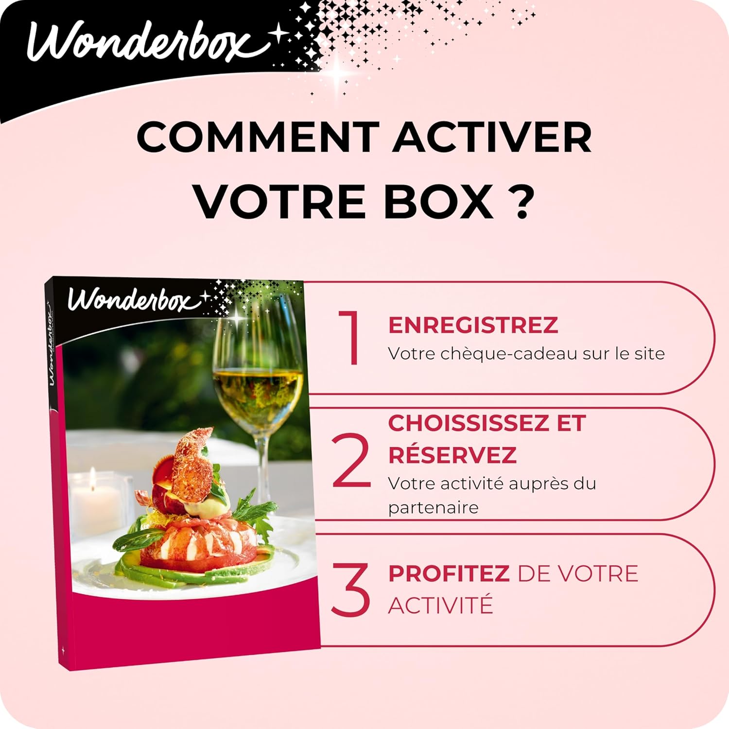 Coffret cadeau Gastronomie des Grands Chefs - Wonderbox