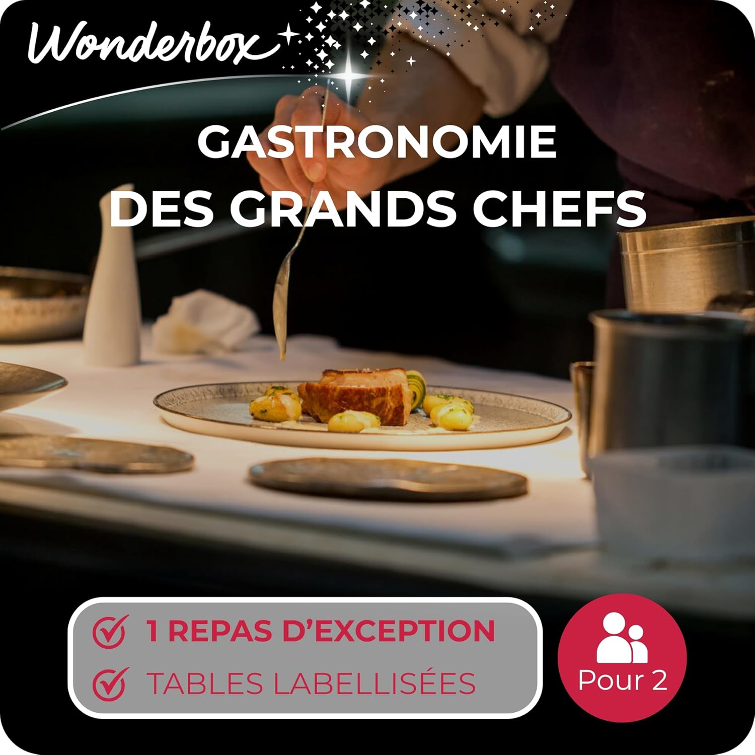 Coffret cadeau Gastronomie des Grands Chefs - Wonderbox