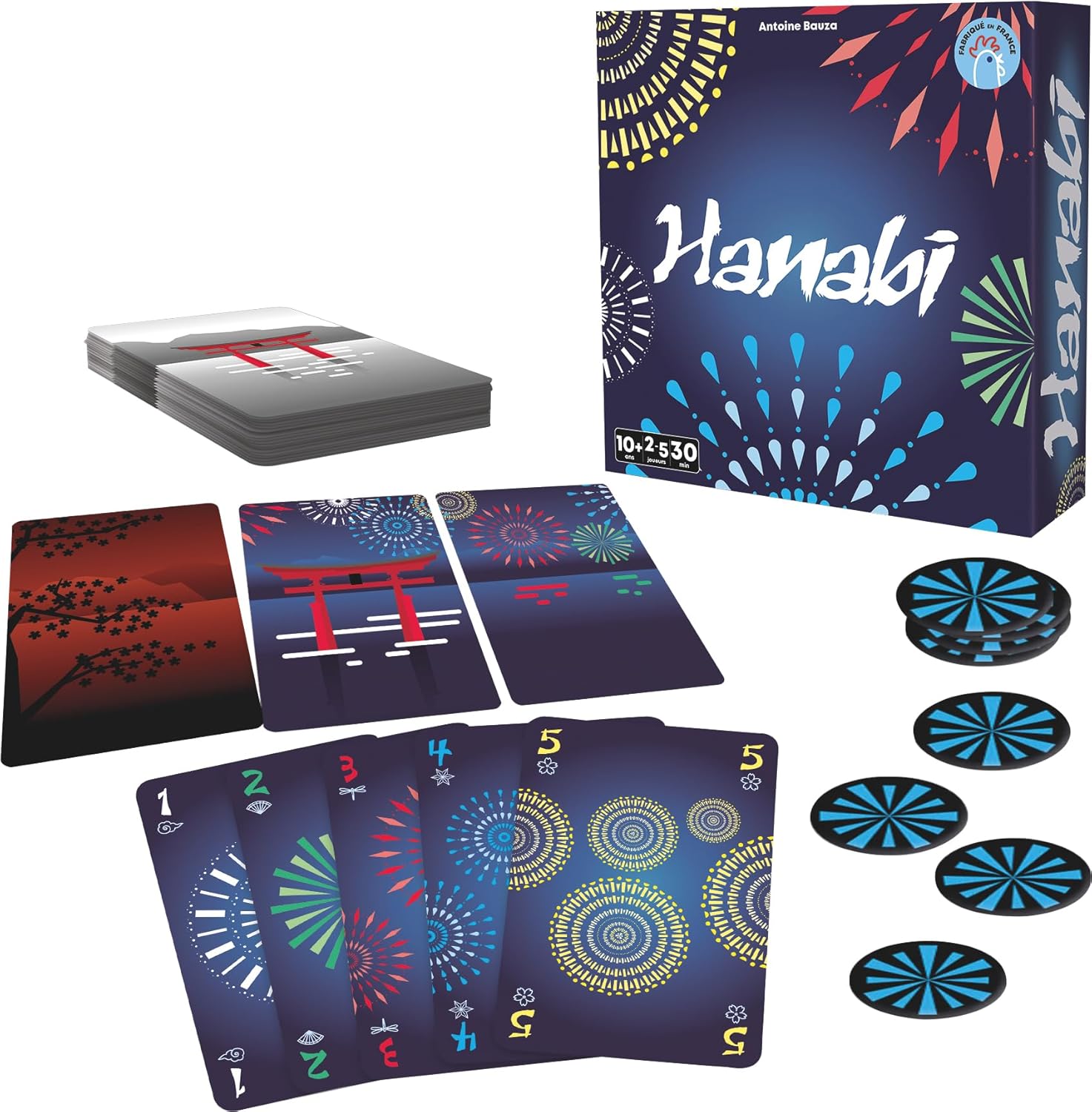 Hanabi : Le jeu de cartes coopératif primé