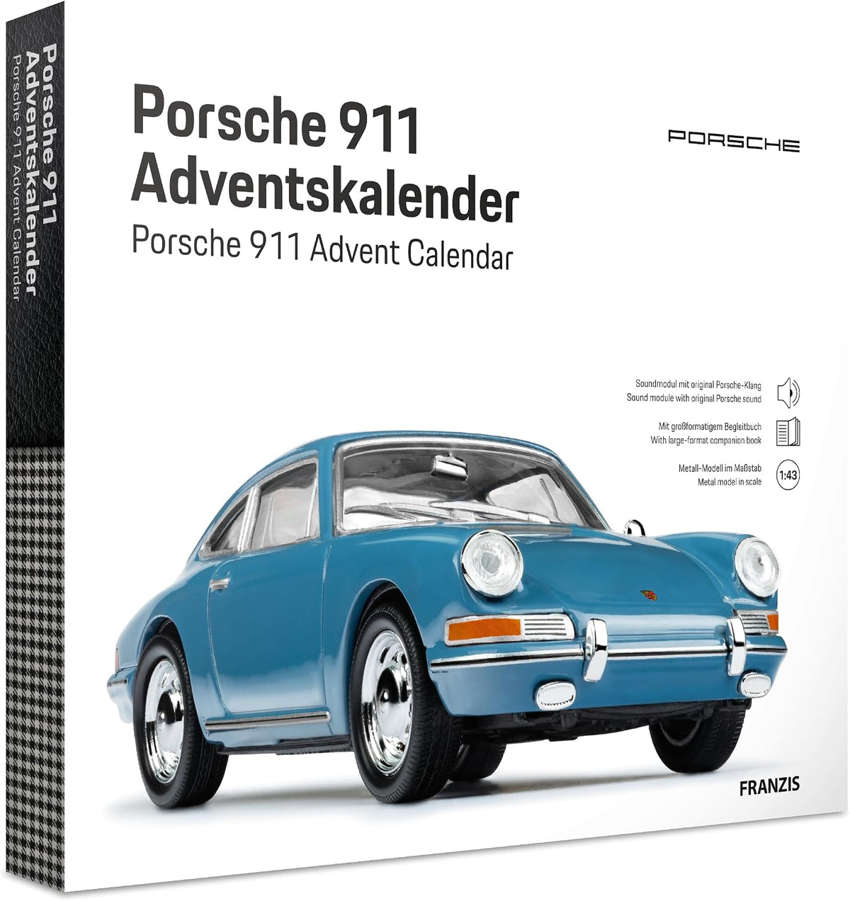 Calendrier de l'Avent Franzis Porsche 911 maquette 1:43