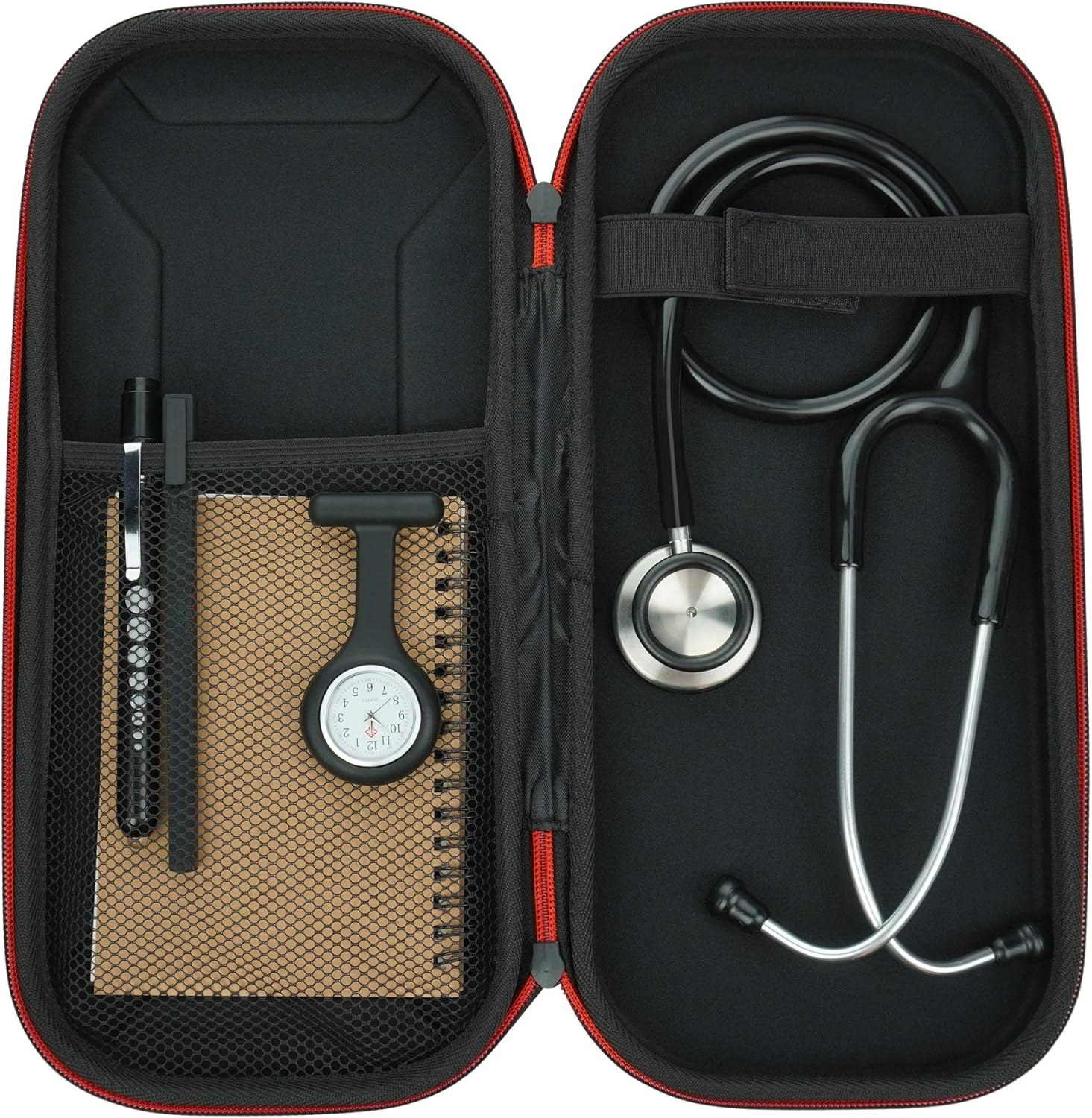 Kit stéthoscope + montre infirmier/médecin