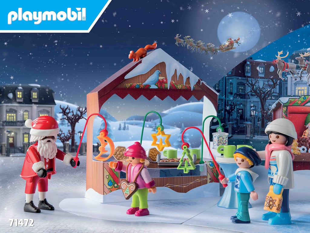 Calendrier de l’Avent Playmobil Marché de Noël