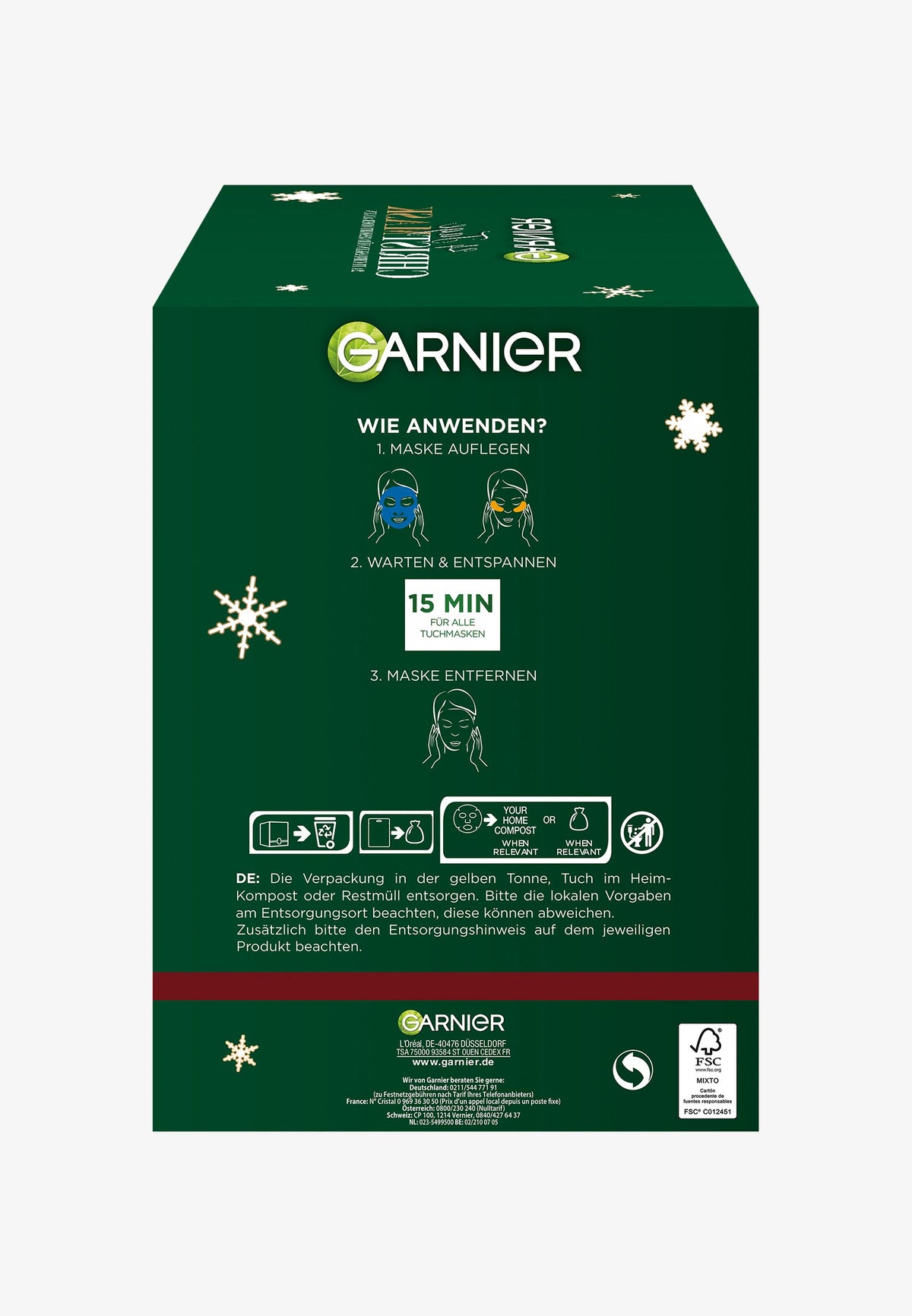 Calendrier de l'Avent Garnier 24 Days 2026