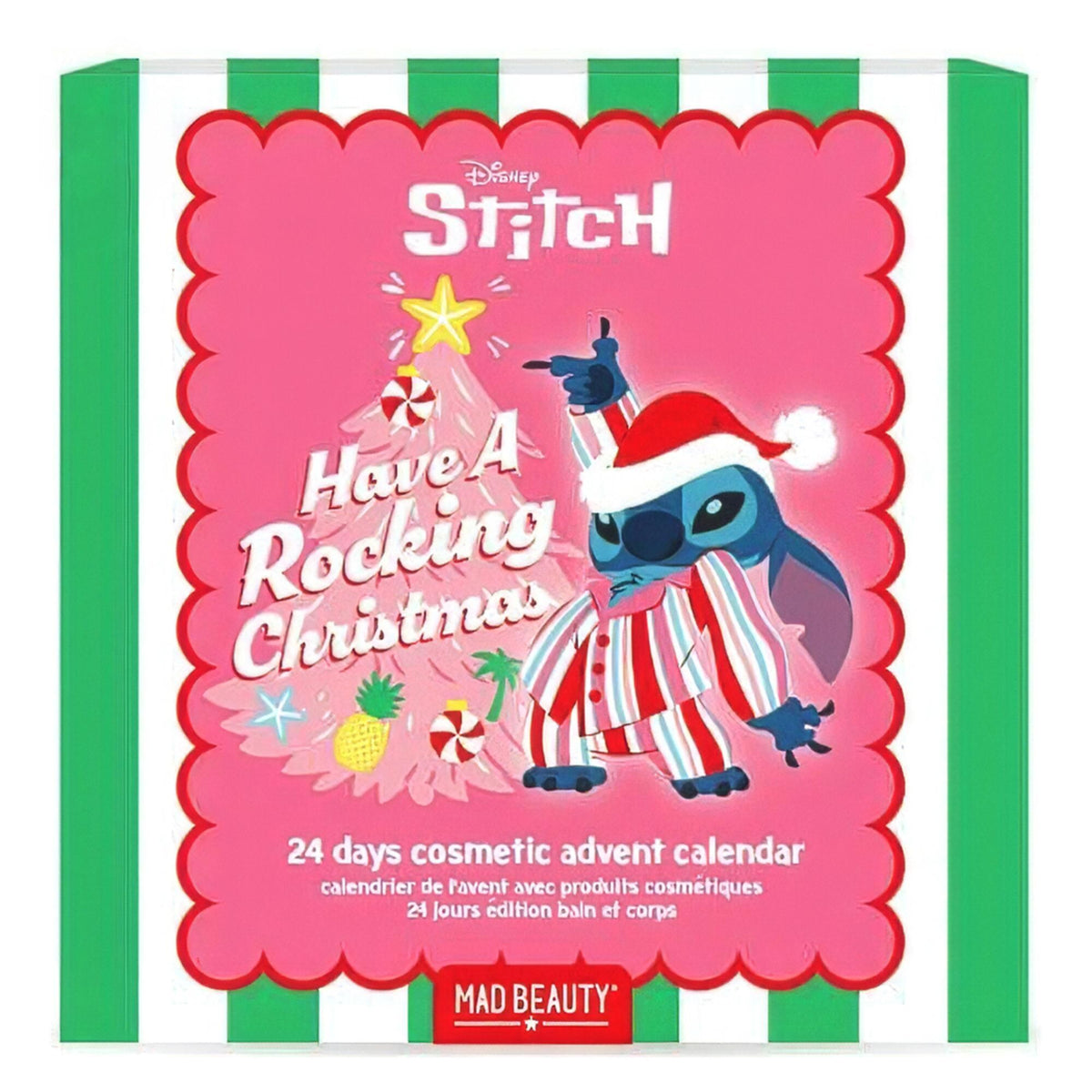 Calendrier de l'Avent Tentation Stitch Rockin 24 surprises beauté