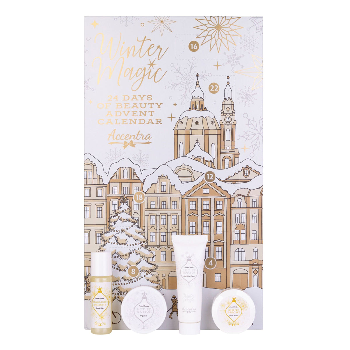 Calendrier de l'Avent Tentation White Starry Winter