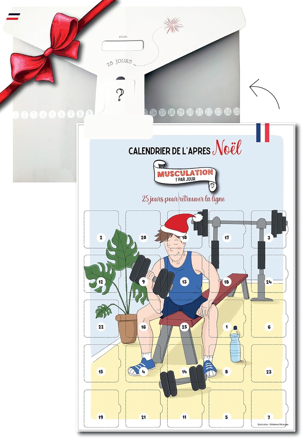 Calendrier de l'Avent Calendrier Évènement 25 jours