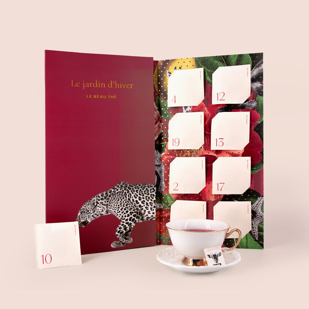 Calendrier de l'Avent Le Beau Thé – Le Jardin d'hiver, 24 thés et infusions bio