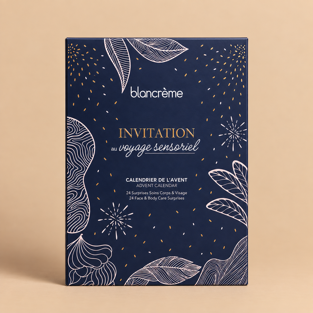Calendrier de l'Avent beauté Blancrème 2026 Invitation au voyage sensoriel