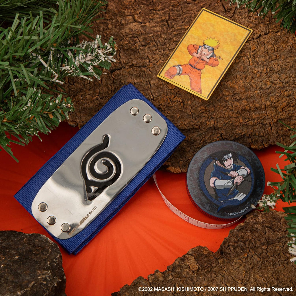 Bandeau de Konoha et mètre ruban du calendrier Naruto
