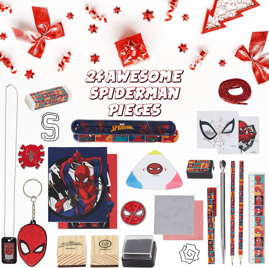 Calendrier de l'Avent Marvel Spider-Man papeterie