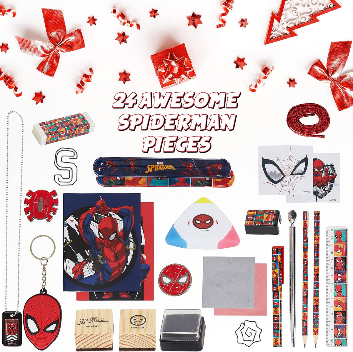 Calendrier de l'Avent Marvel Spider-Man papeterie