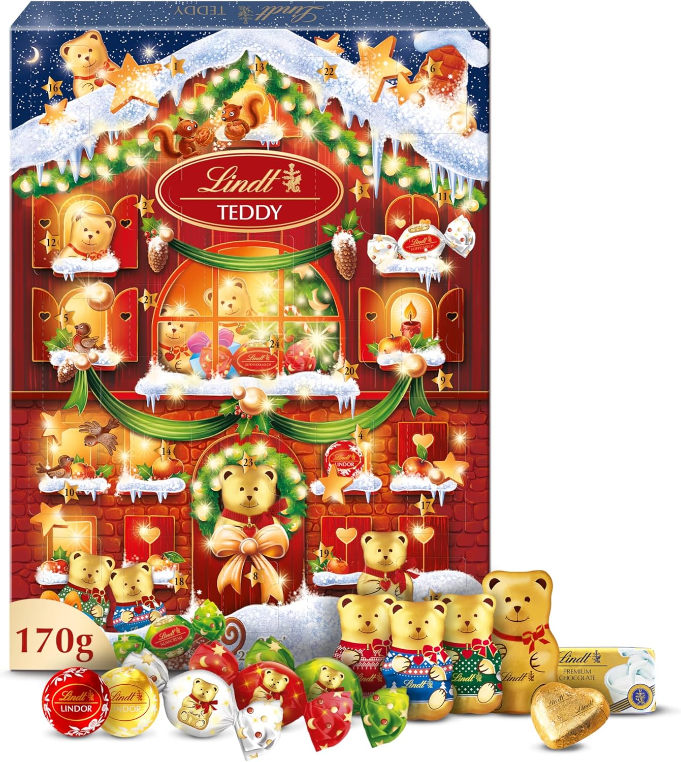 Calendrier de l'Avent Teddy - Lindt