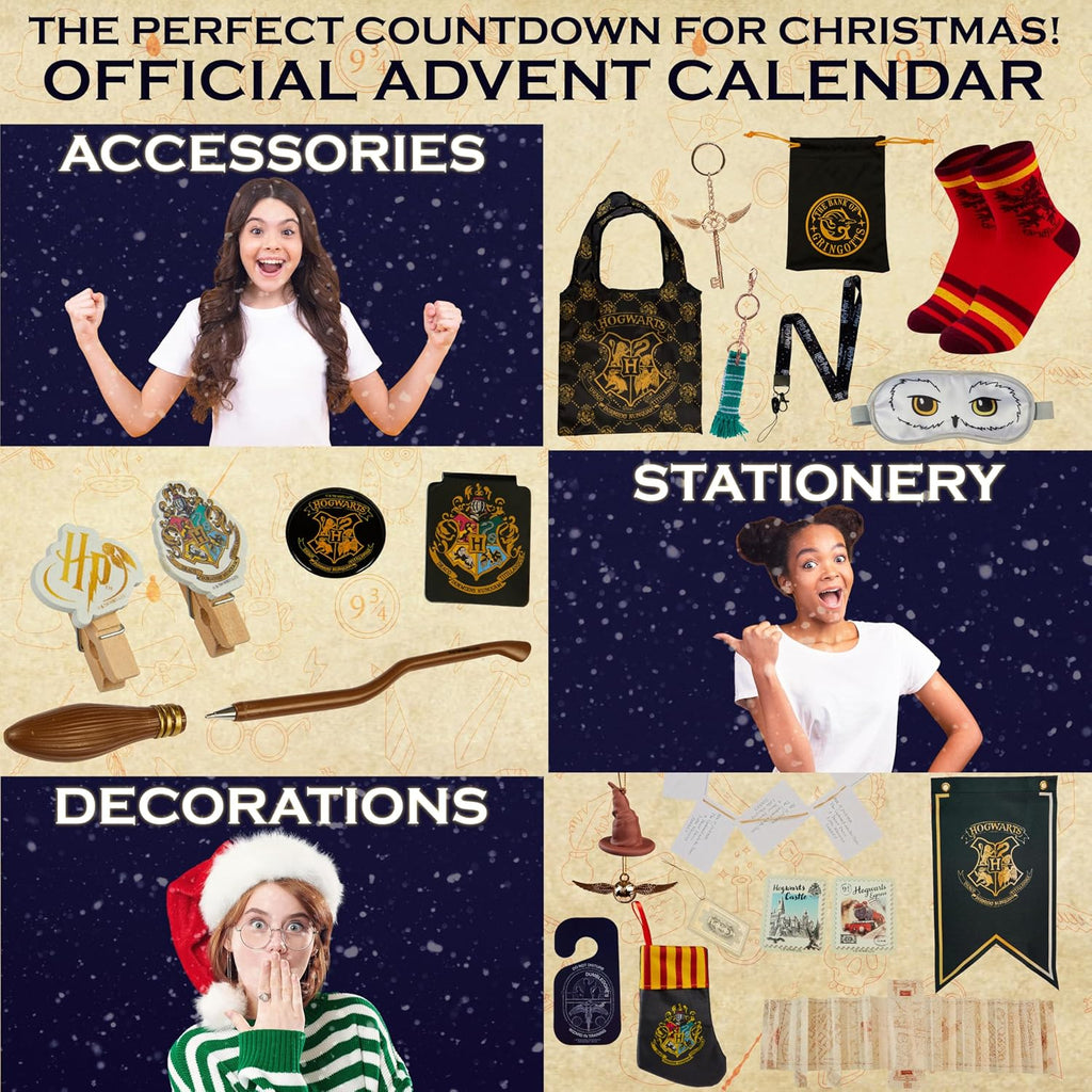 Calendrier de l'Avent Harry Potter Malle de Poudlard Cerda