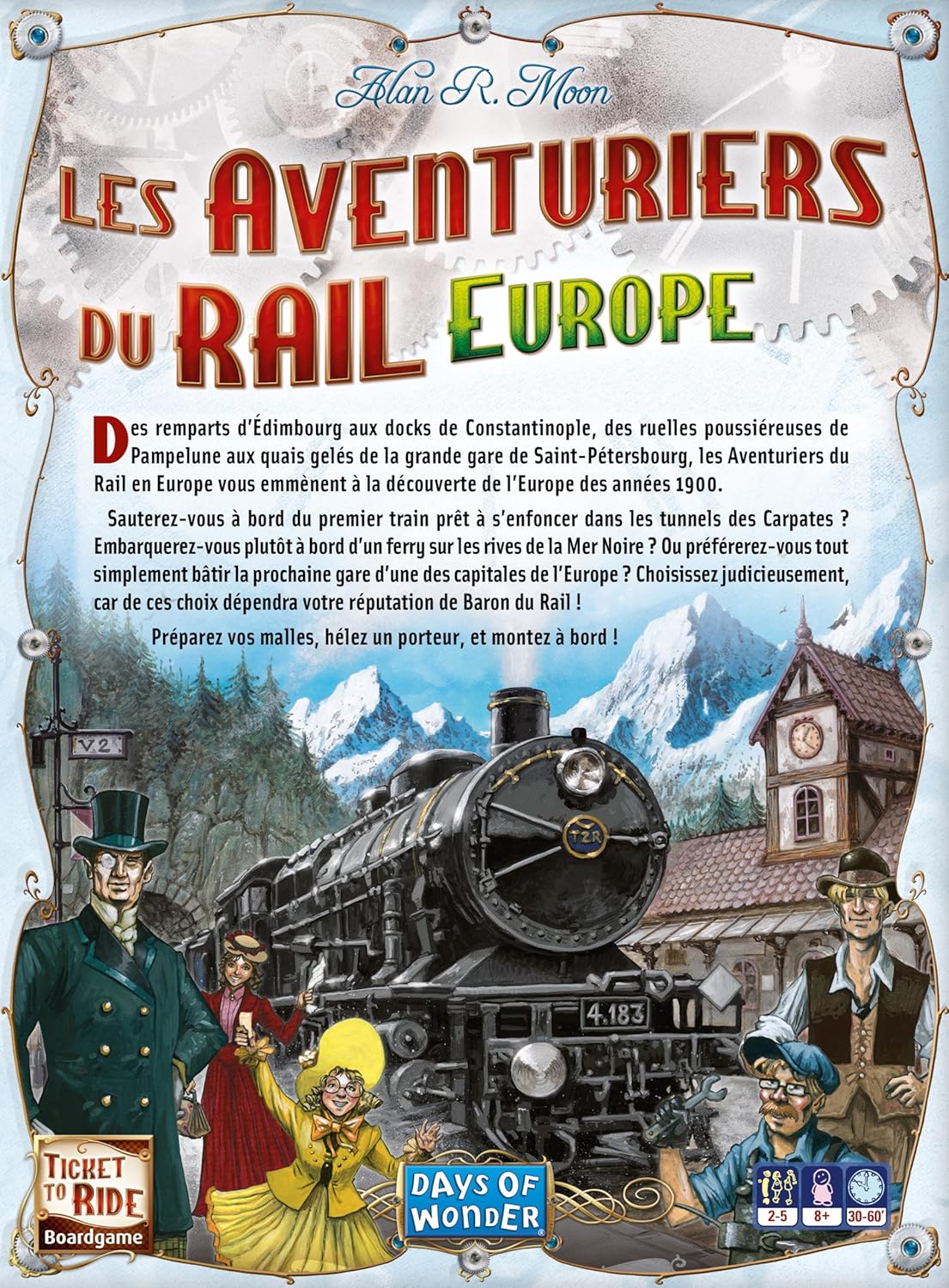 Les Aventuriers du Rail Europe : Votre prochaine aventure ludique
