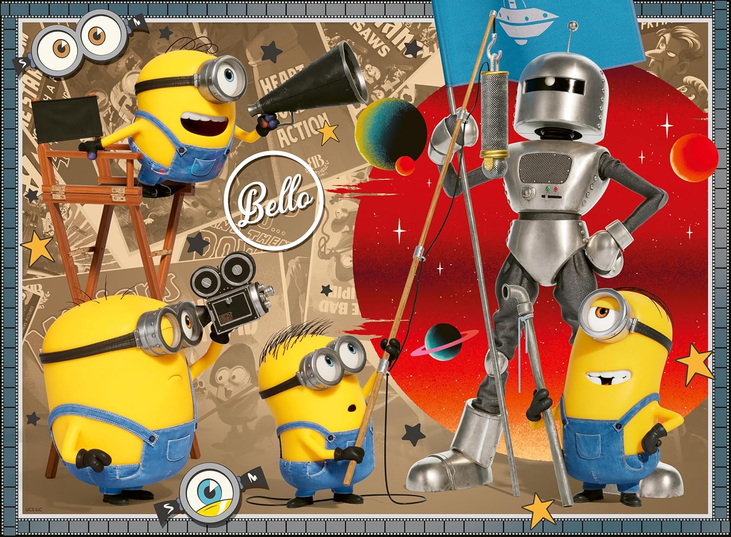 Ravensburger Toy Story 5 — 4 puzzles de 100 pièces (dès 5 ans)
