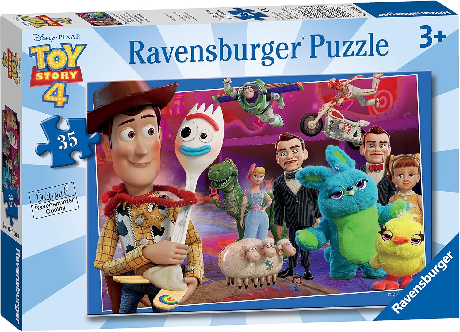 Ravensburger Disney Toy Story 4 — Puzzle 35 pièces (dès 3 ans)