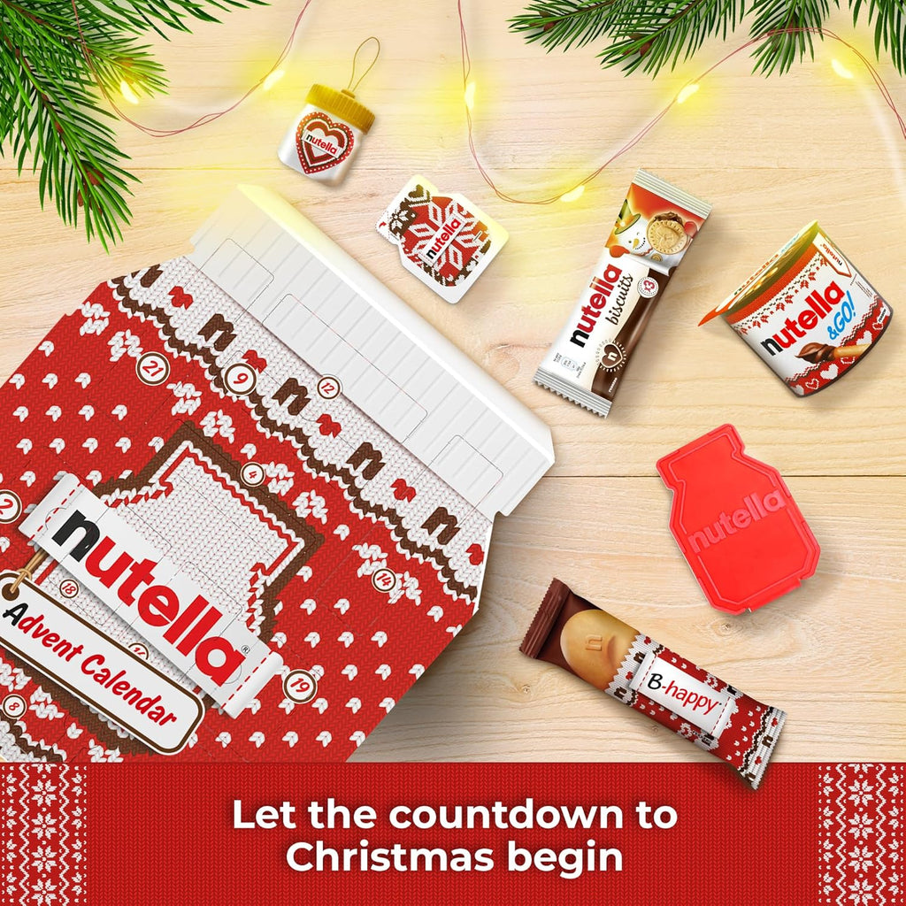 Calendrier de l'Avent Nutella 2025 – 24 surprises pour les vrais fan