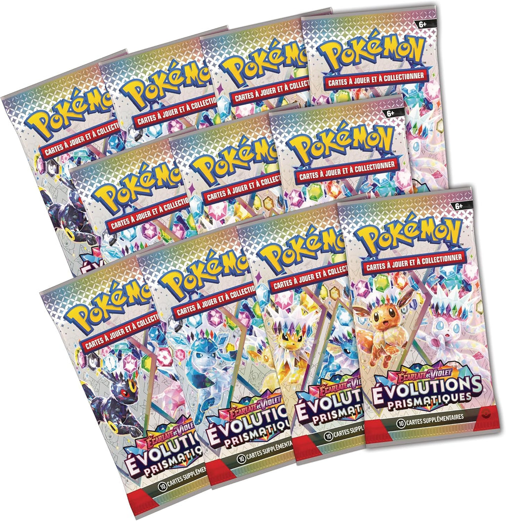 Coffret Pokémon Premium Évolutions Prismatiques Mentali & Noctali