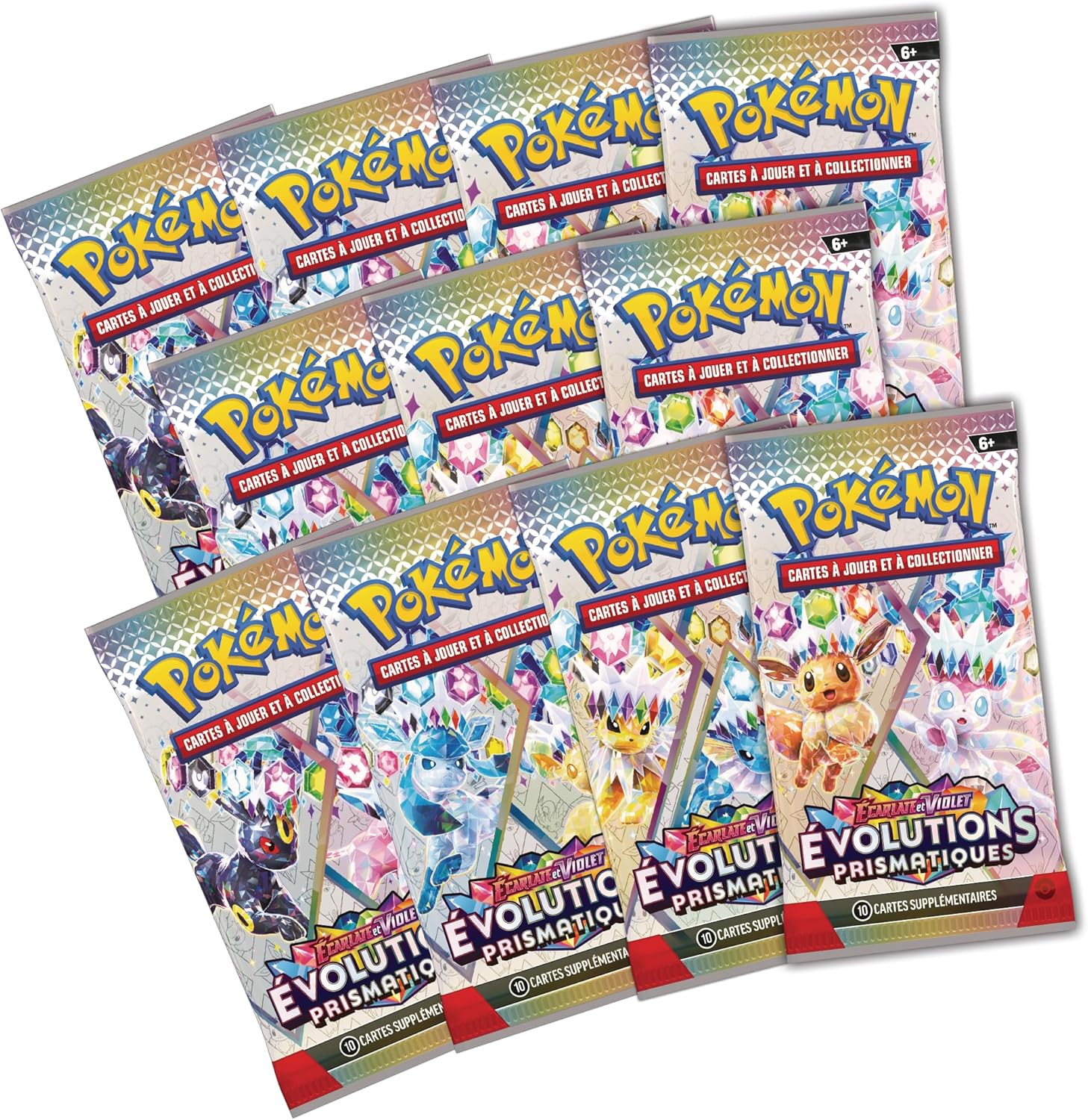 Coffret Pokémon Premium Évolutions Prismatiques Mentali & Noctali