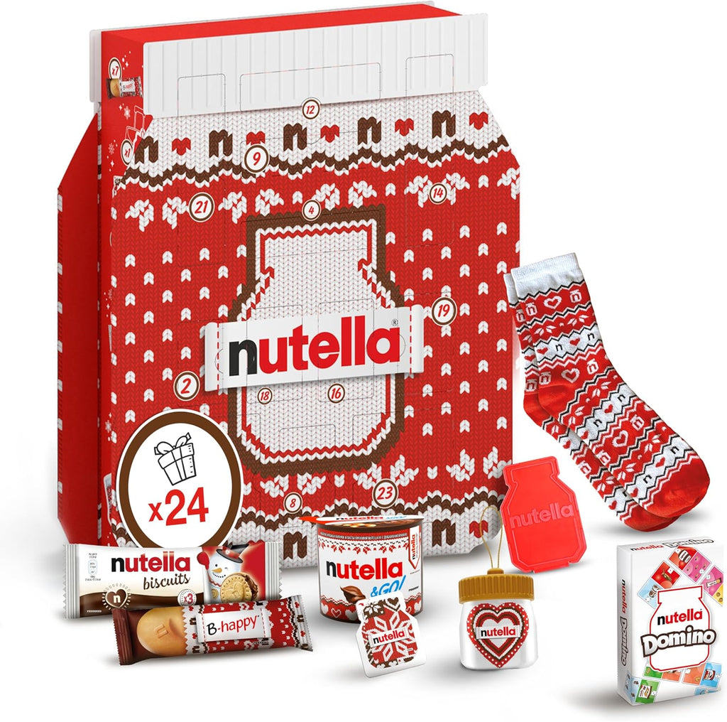 Calendrier de l'Avent Nutella 2025 – 24 surprises pour les vrais fan