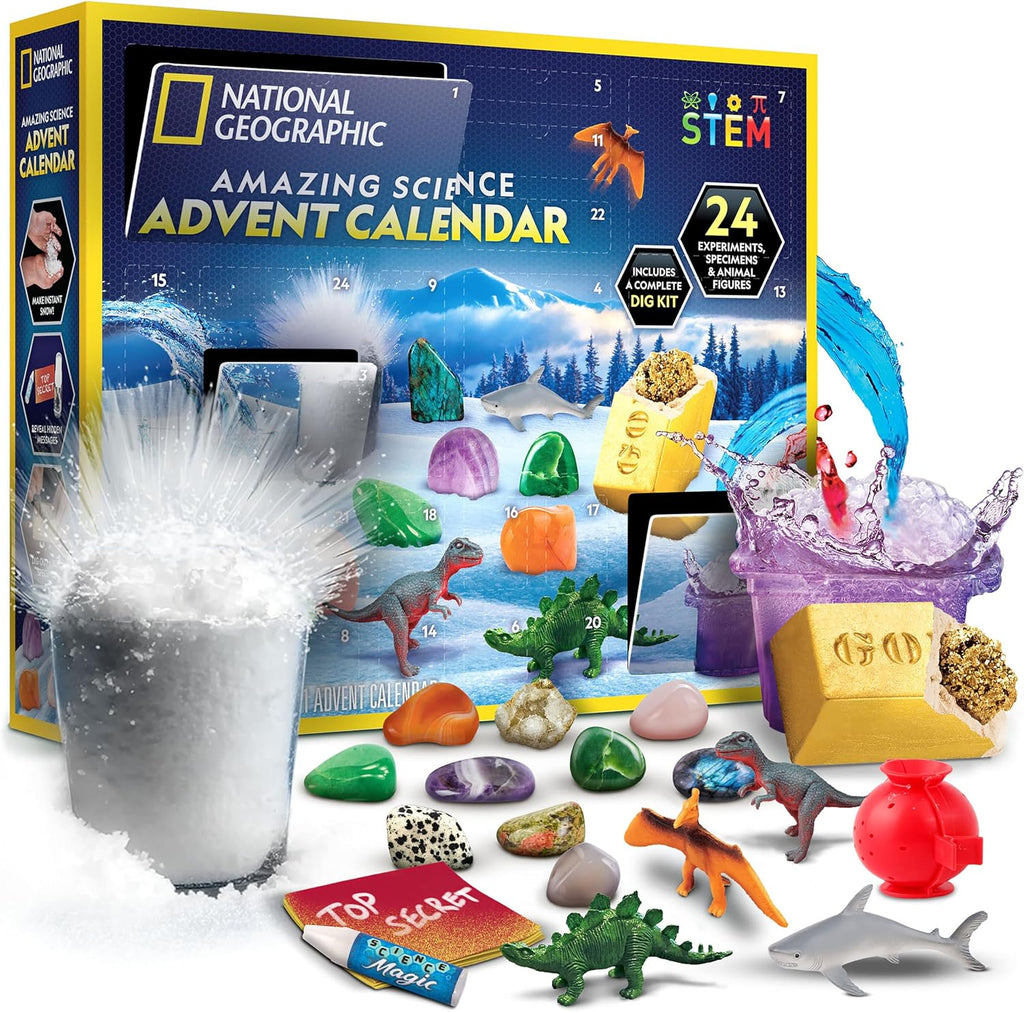 Calendrier de l'Avent National Geographic Science & Minéraux 2026