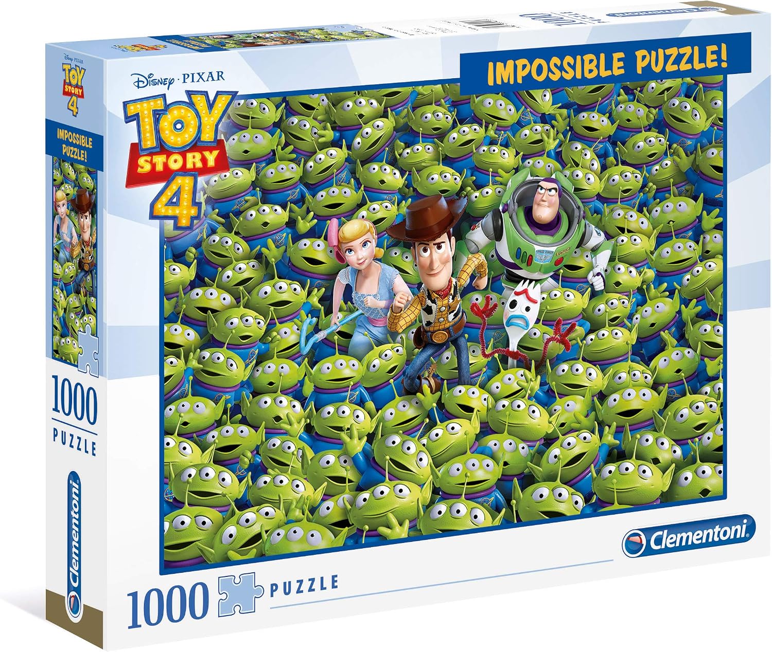 Clementoni Impossible Puzzle Disney Toy Story 4 — 1000 pièces