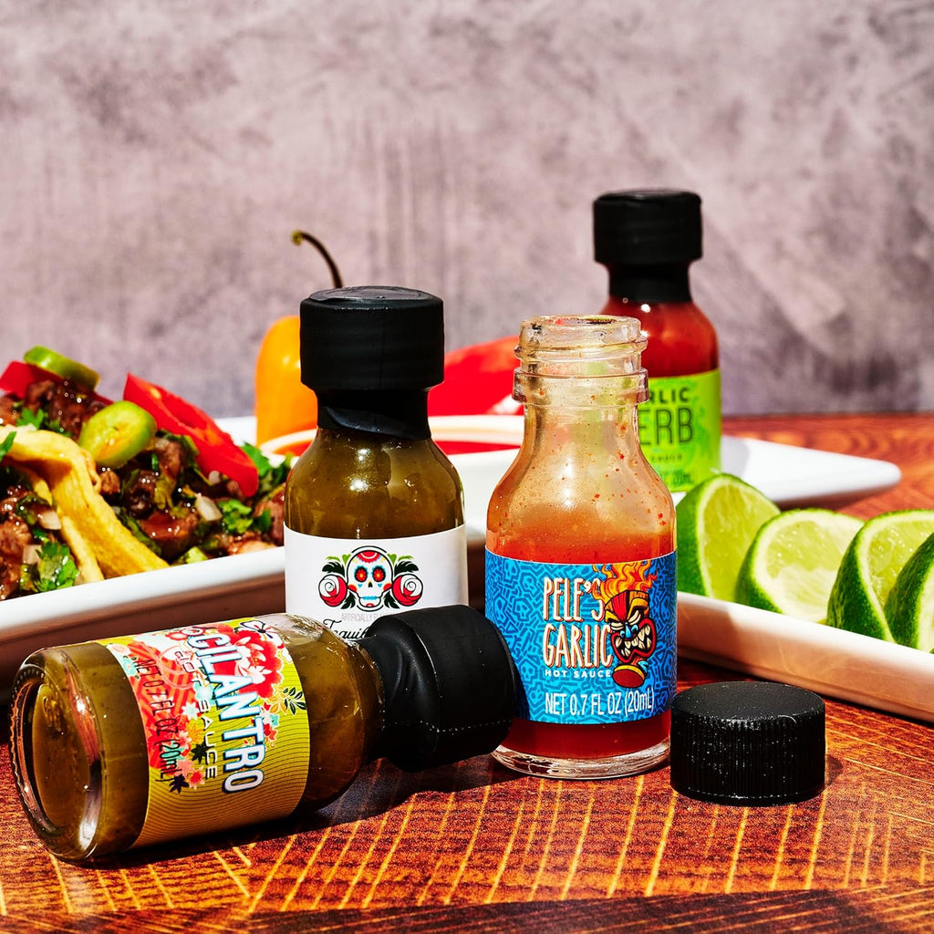 Coffret 30 sauces piquantes façon Hot Ones