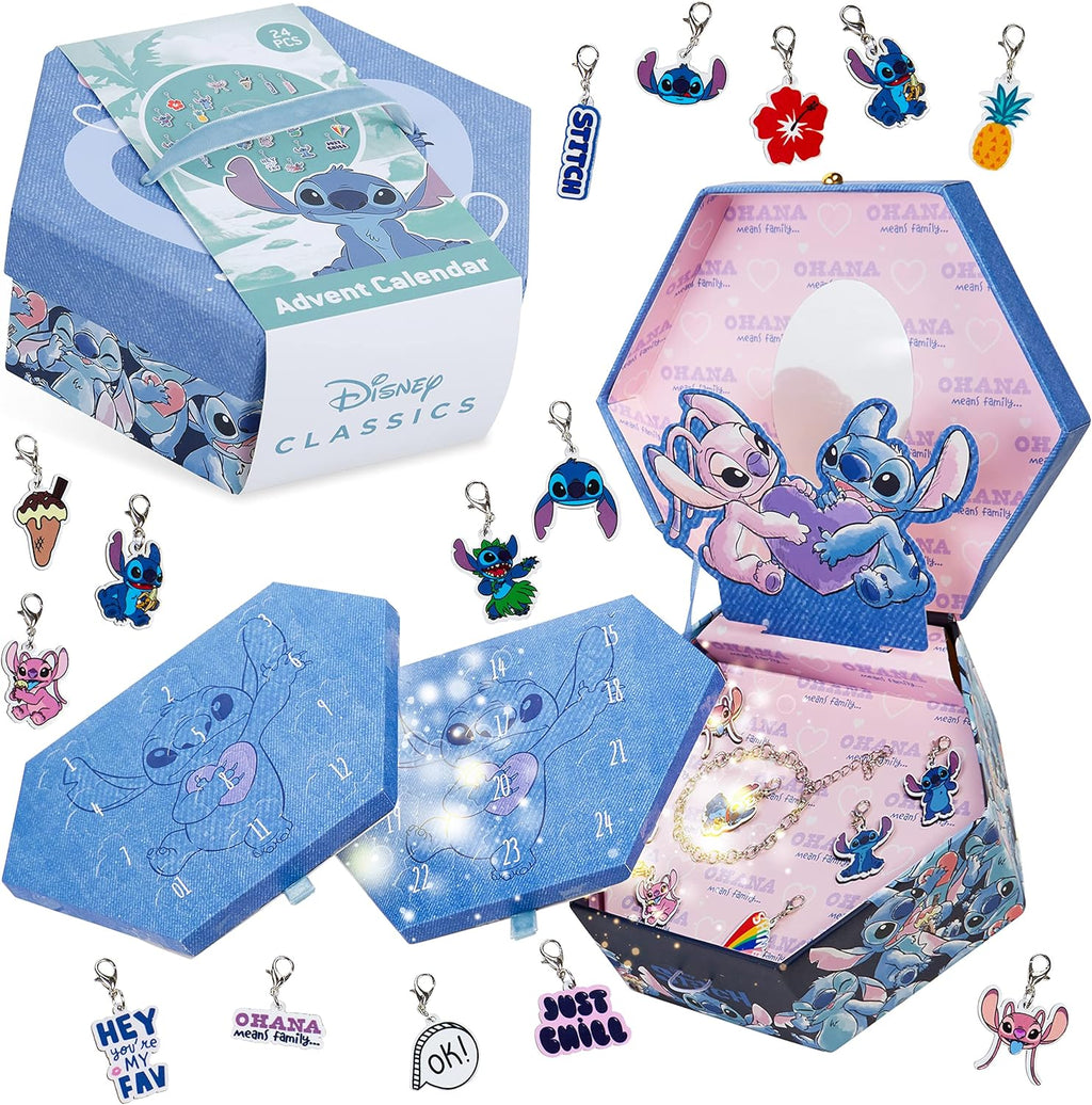 Calendrier de l’Avent Stitch 2025 – Bijoux à Charms - Disney