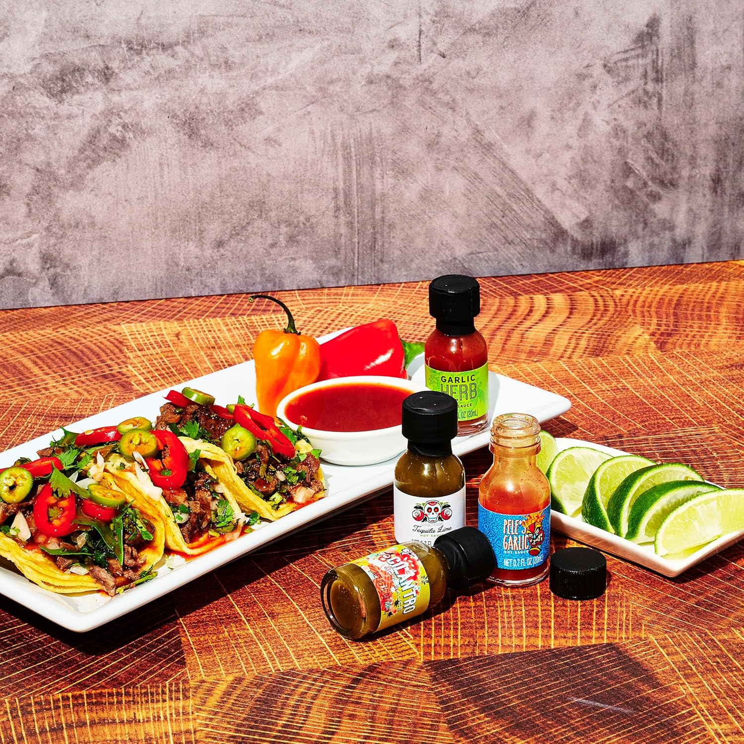 Coffret 30 sauces piquantes façon Hot Ones