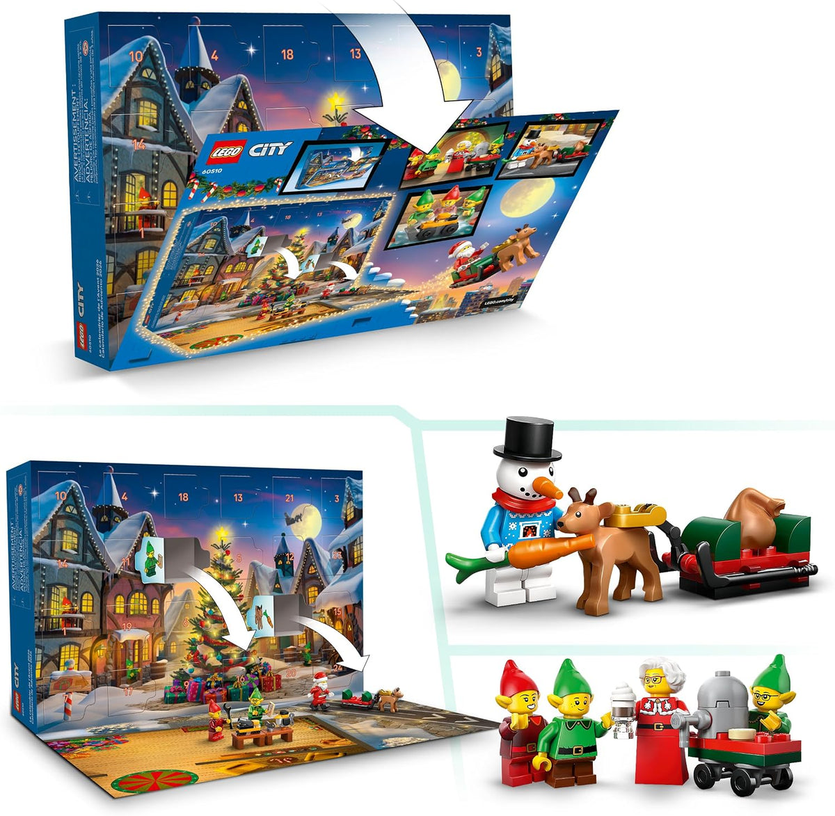 Calendrier de l'Avent LEGO City 2026 60510 - photo 3